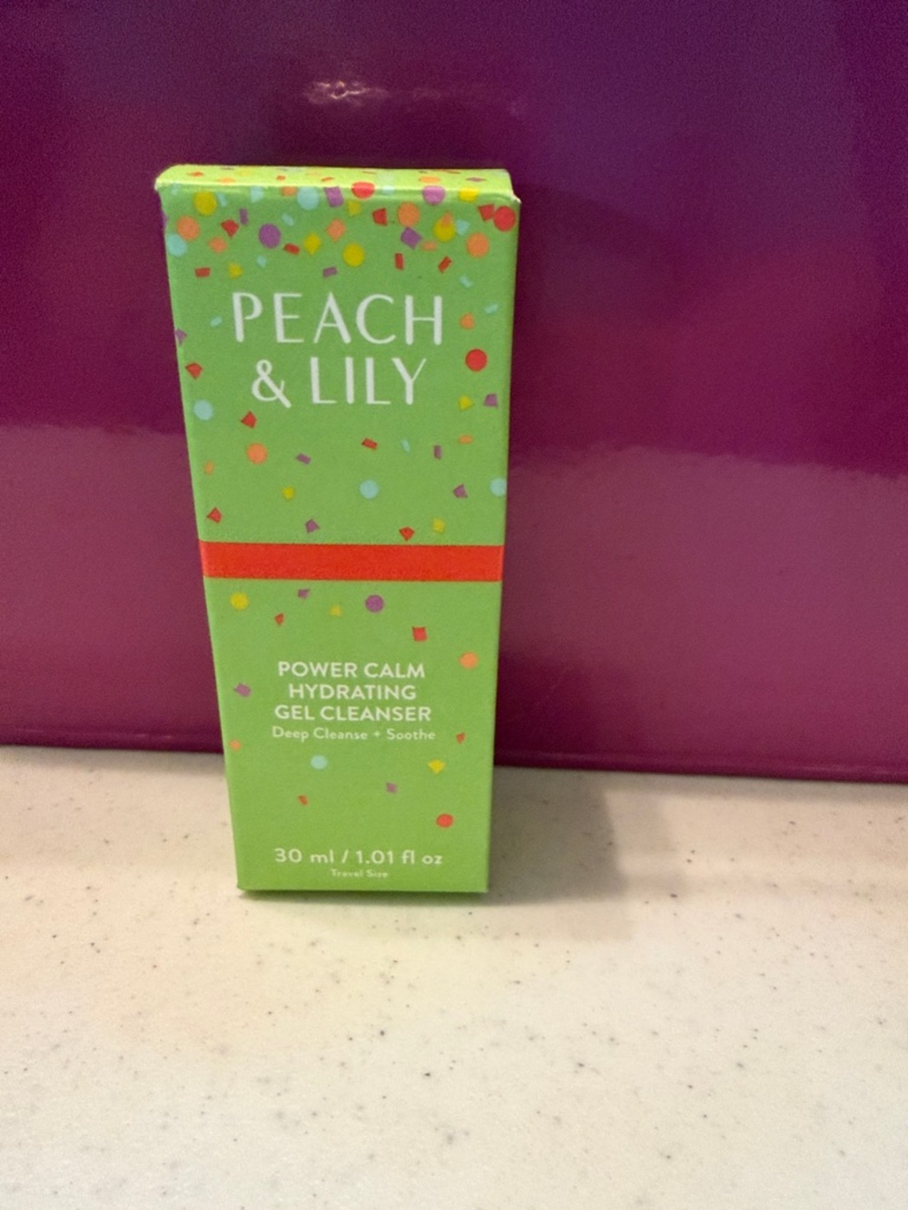 Peach & Lily Power Calm Hydrating Gel Cleanser - Green